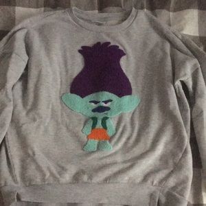 Trolls grumpy sweater